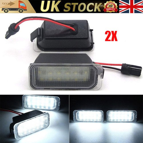 White led number licence - licence, plate