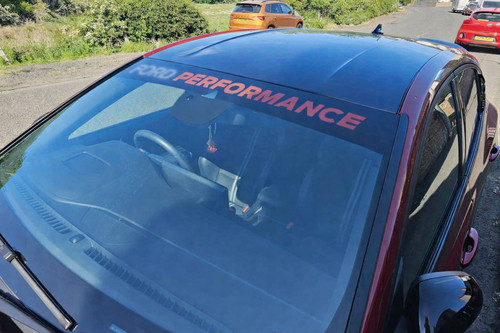 Pre cut sunstrip for focus - for, mk2