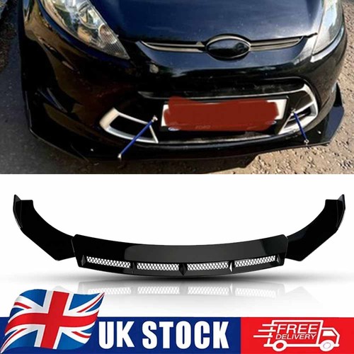 Glossy front bumper spoiler - glossy,